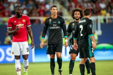 Real Madrid V Manchester United: Uefa Süper Kupa