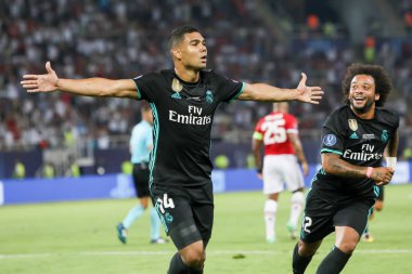 Real Madrid V Manchester United: Uefa Süper Kupa