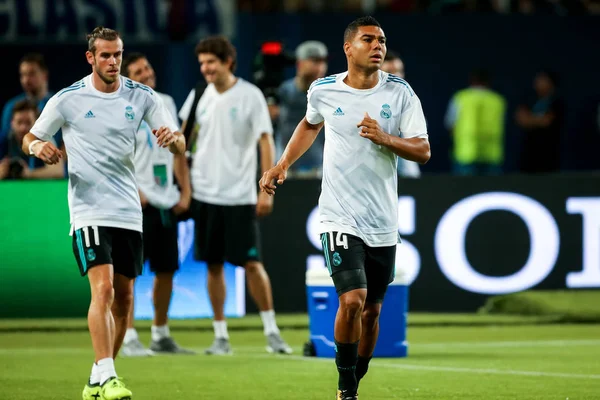 Real Madrid V Manchester United: Uefa Super Cup — Fotografia de Stock