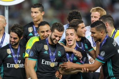 Real Madrid V Manchester United: Uefa Süper Kupa