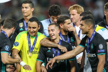 Real Madrid V Manchester United: Uefa Süper Kupa