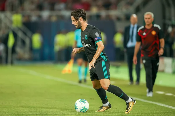 Real Madrid V Manchester United: Uefa Super Cup — Fotografia de Stock