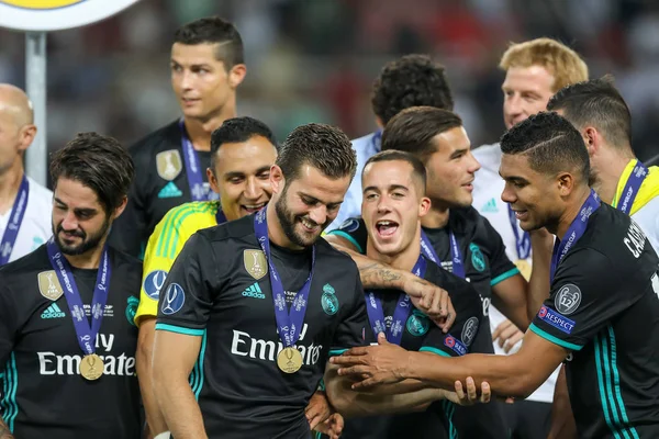 Real Madrid V Manchester United: Uefa Super Cup — Stock fotografie