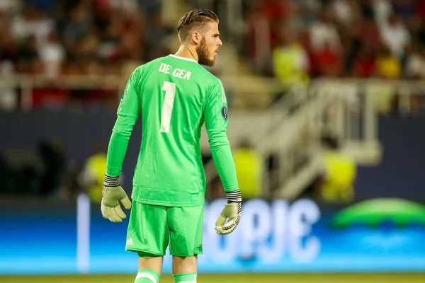 Real Madrid V Manchester United: Uefa Super Cup — Fotografia de Stock