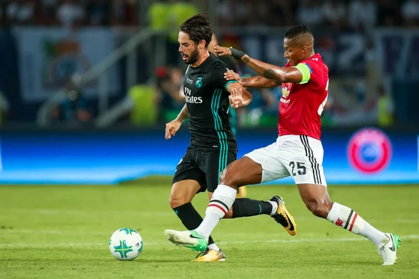 Real Madrid V Manchester United: Uefa Super Cup — Foto Stock