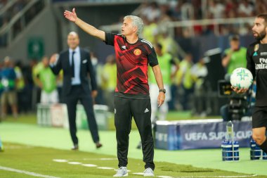 Real Madrid V Manchester United: Uefa Süper Kupa