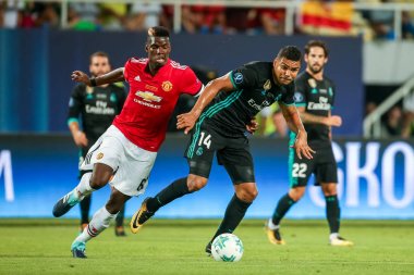 Real Madrid V Manchester United: Uefa Süper Kupa