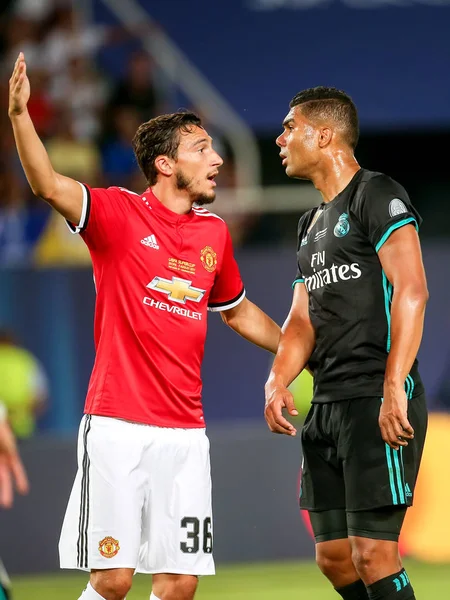 Real Madrid V Manchester United: Uefa Süper Kupa
