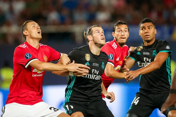 REAL MADRID V MANCHESTER UNI : UEFA SUPER CUP — Photo