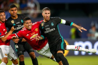 Real Madrid V Manchester United: Uefa Süper Kupa