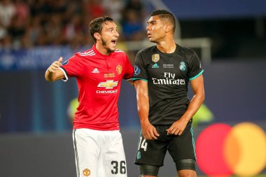Real Madrid V Manchester United: Uefa Süper Kupa