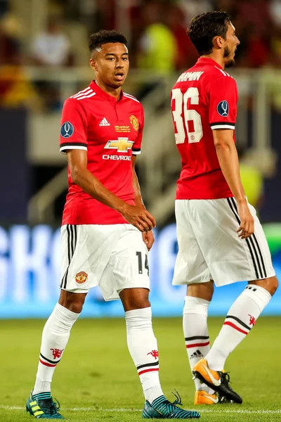 Real Madrid V Manchester United: Uefa Super Cup — Fotografia de Stock