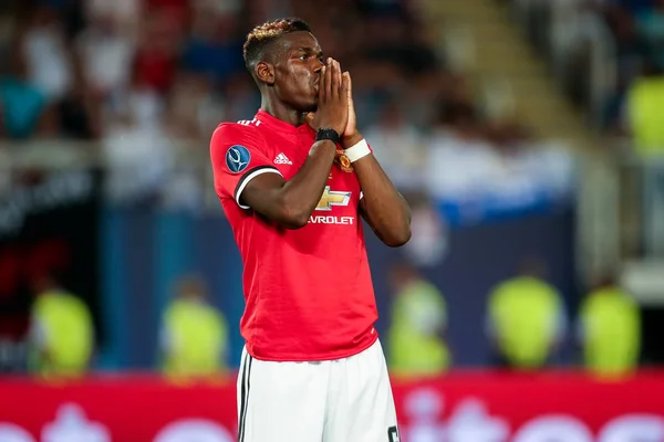 Real Madrid V Manchester United: Uefa Super Cup — Stock fotografie