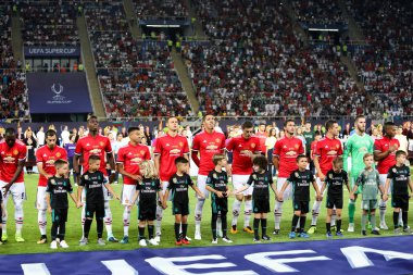 Real Madrid V Manchester United: Uefa Süper Kupa