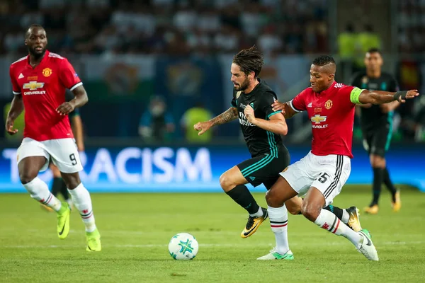 Real Madrid V Manchester United: Uefa Super Cup — Fotografia de Stock