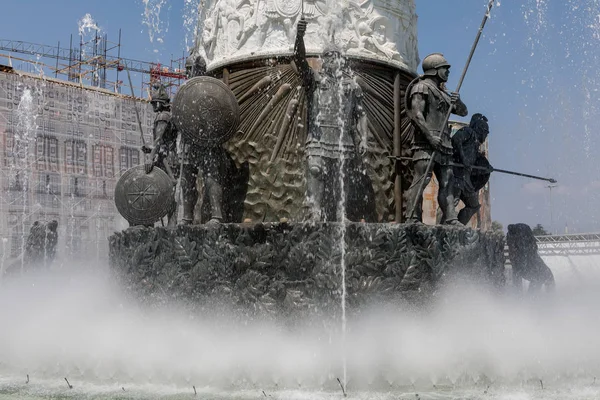 Centro città di Skopje, FYROM — Foto Stock