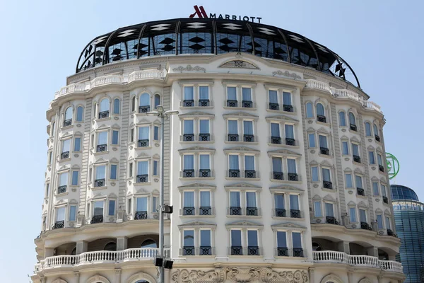 Centro città di Skopje, FYROM — Foto Stock