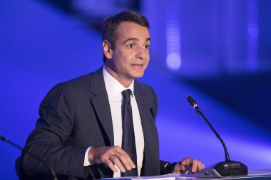 Kyriakos Miçotakis yeni demokrasi başkanı 