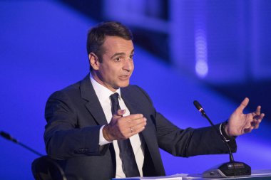 Kyriakos Miçotakis yeni demokrasi başkanı 