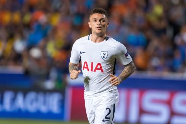 Apoel Vs Tottenham Hotspur arasında Şampiyonlar Ligi oyunu