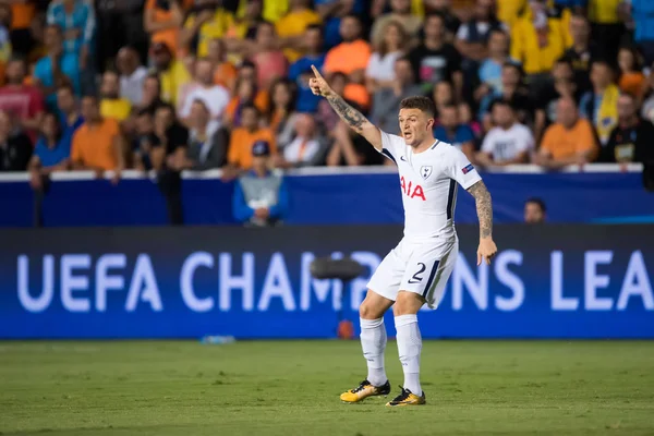 Champions League partido entre APOEL VS Tottenham Hotspur — Foto de Stock