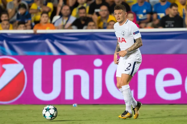 Apoel Vs Tottenham Hotspur arasında Şampiyonlar Ligi oyunu