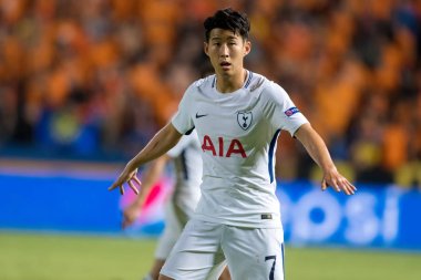 Apoel Vs Tottenham Hotspur arasında Şampiyonlar Ligi oyunu