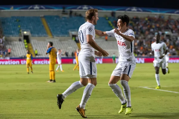 Champions League-wedstrijd tussen Apoel Vs Tottenham Hotspur — Stockfoto