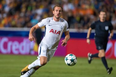 Apoel Vs Tottenham Hotspur arasında Şampiyonlar Ligi oyunu