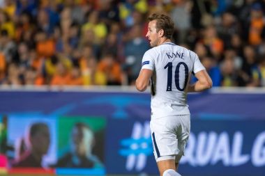 Apoel Vs Tottenham Hotspur arasında Şampiyonlar Ligi oyunu