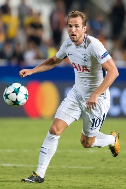 Apoel Vs Tottenham Hotspur arasında Şampiyonlar Ligi oyunu
