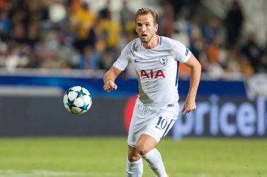 Apoel Vs Tottenham Hotspur arasında Şampiyonlar Ligi oyunu