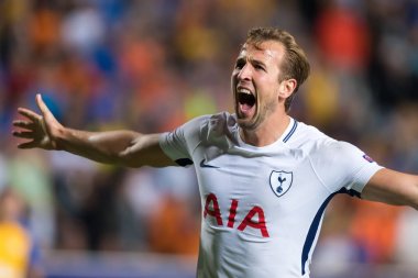 Apoel Vs Tottenham Hotspur arasında Şampiyonlar Ligi oyunu