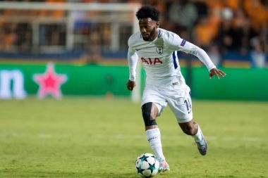 Apoel Vs Tottenham Hotspur arasında Şampiyonlar Ligi oyunu