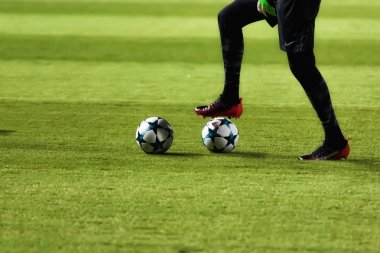 Apoel Vs Tottenham Hotspur arasında Şampiyonlar Ligi oyunu