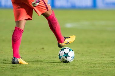 Apoel Vs Tottenham Hotspur arasında Şampiyonlar Ligi oyunu