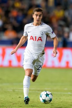 Apoel Vs Tottenham Hotspur arasında Şampiyonlar Ligi oyunu
