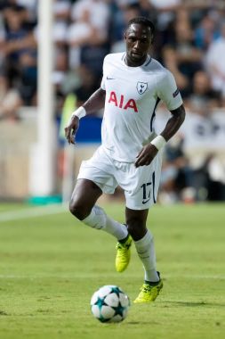 Apoel Vs Tottenham Hotspur arasında Şampiyonlar Ligi oyunu