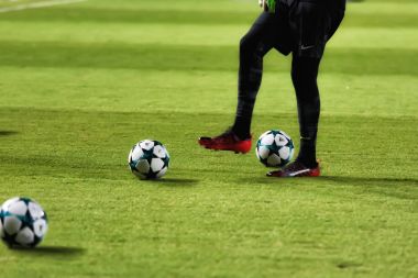 Apoel Vs Tottenham Hotspur arasında Şampiyonlar Ligi oyunu
