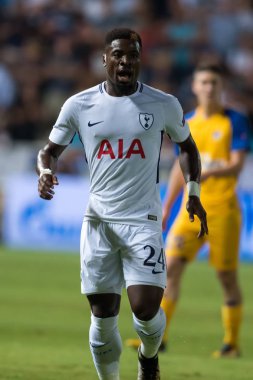 Apoel Vs Tottenham Hotspur arasında Şampiyonlar Ligi oyunu