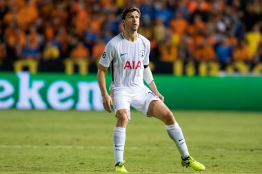Apoel Vs Tottenham Hotspur arasında Şampiyonlar Ligi oyunu
