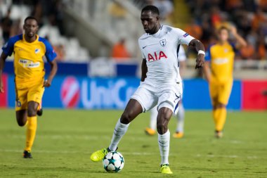 Apoel Vs Tottenham Hotspur arasında Şampiyonlar Ligi oyunu