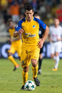 Apoel Vs Tottenham Hotspur arasında Şampiyonlar Ligi oyunu