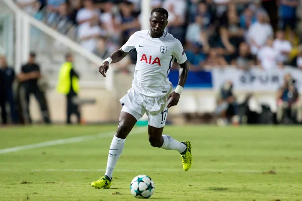 Champions League gra między Apoel Vs Tottenham Hotspur — Zdjęcie stockowe