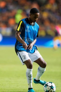 Apoel Vs Tottenham Hotspur arasında Şampiyonlar Ligi oyunu