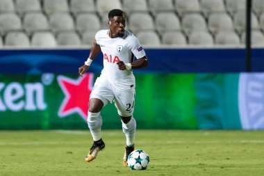 Apoel Vs Tottenham Hotspur arasında Şampiyonlar Ligi oyunu