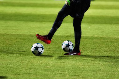 Apoel Vs Tottenham Hotspur arasında Şampiyonlar Ligi oyunu