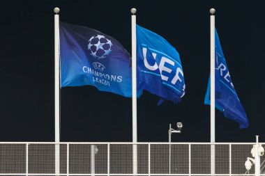 Apoel Vs Tottenham Hotspur arasında Şampiyonlar Ligi oyunu