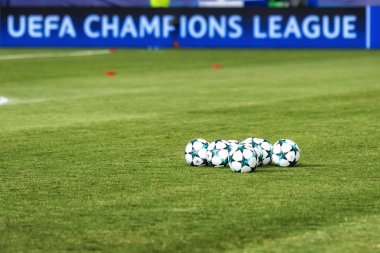 Apoel Vs Tottenham Hotspur arasında Şampiyonlar Ligi oyunu