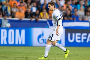Apoel Vs Tottenham Hotspur arasında Şampiyonlar Ligi oyunu